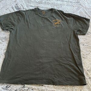 Mens Army Green Tshirt Size XL